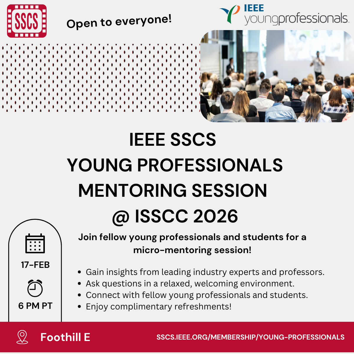 YP Mentoring @ ISSCC 2026