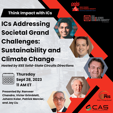 Think Impact with ICs Workshop - ICs Addressing Societal Grand Challenges: Sustainability and Climate Change